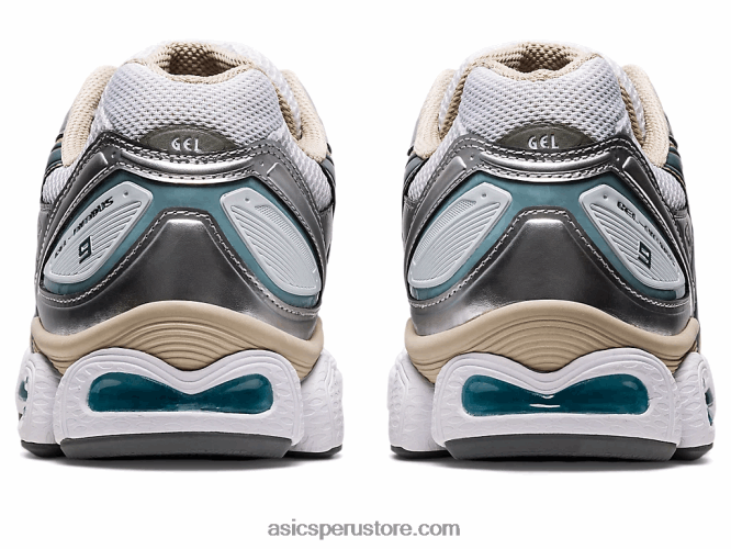 RPVB1000 blanco/gris acero Asics gel-nimbus 9