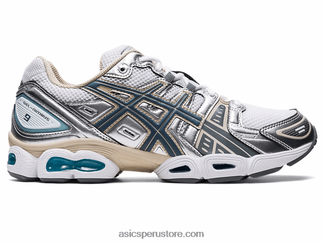 RPVB1000 blanco/gris acero Asics gel-nimbus 9