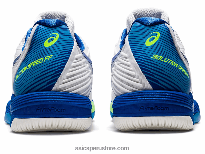 RPVB1002 blanco/azul atun Asics velocidad de solución ff 2