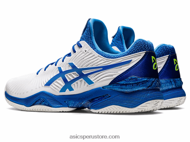 RPVB1003 blanco/azul atun Asics cancha ff novak arcilla