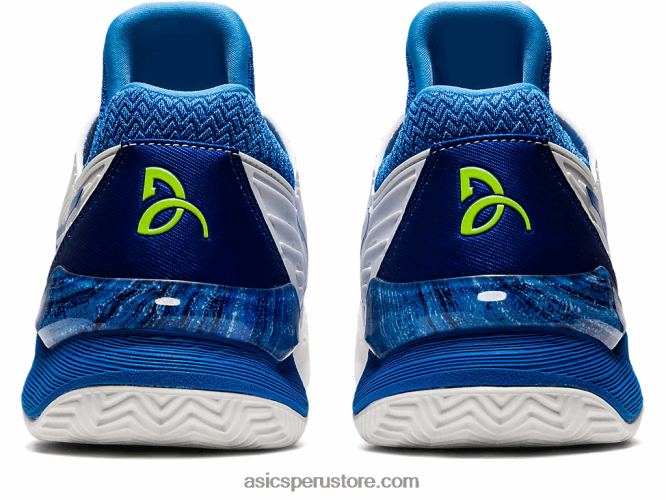RPVB1003 blanco/azul atun Asics cancha ff novak arcilla