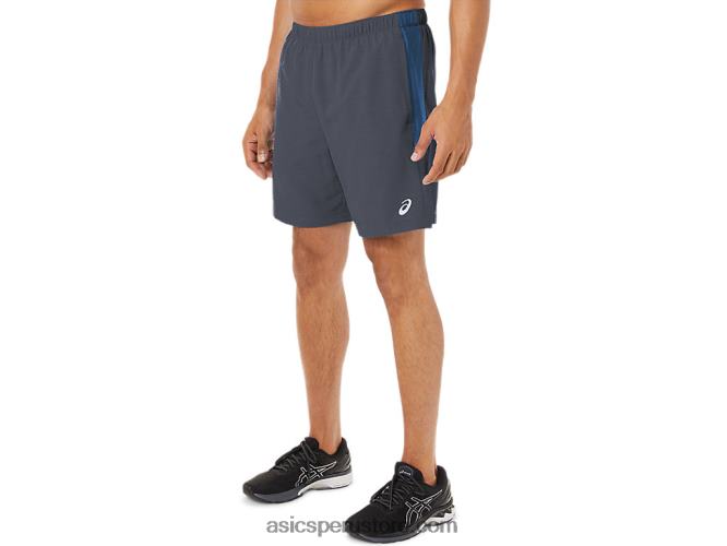 RPVB1018 metrópolis/azul Asics pantalón corto de 7 pulgadas pr lyte para hombre