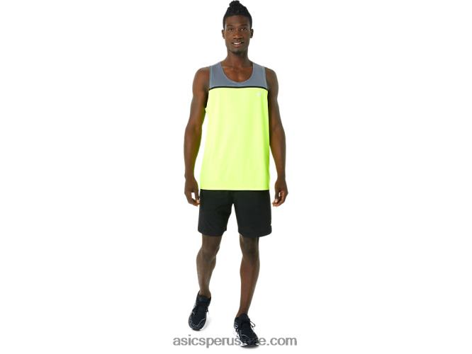 RPVB1021 amarillo de seguridad/metrópolis Asics camiseta pr lyte hombre