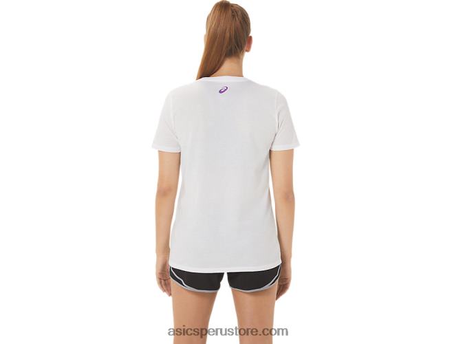 RPVB1044 blanco brillante Asics gsg femenino desde 1977 equipo de aventura