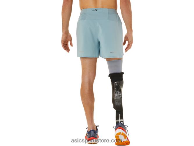 RPVB1054 acero ligero Asics carretera hombre 5in short