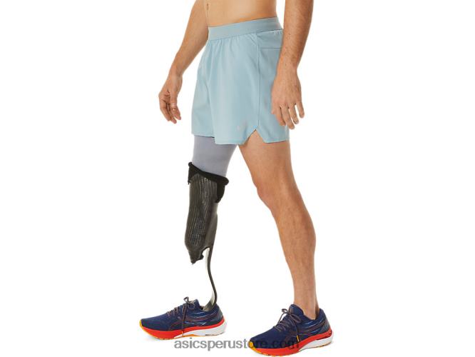 RPVB1054 acero ligero Asics carretera hombre 5in short