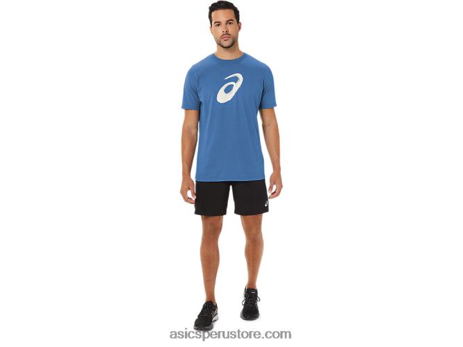 RPVB1057 azur Asics camiseta manga corta pincel
