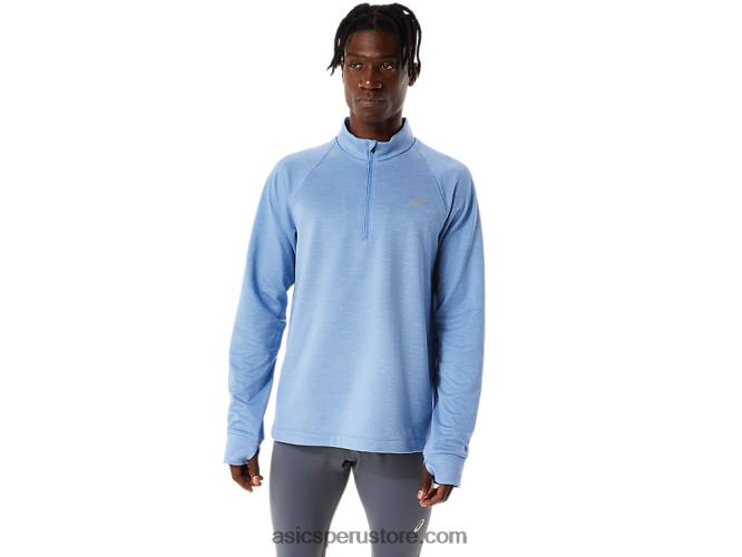 RPVB1063 brezo armonía azul Asics hombre thermopolis invierno 1/2 cremallera