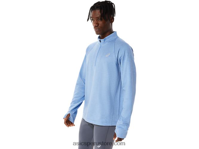 RPVB1063 brezo armonía azul Asics hombre thermopolis invierno 1/2 cremallera