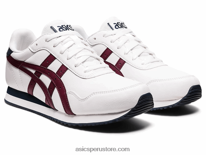 RPVB1072 blanco/rosa Asics corredor de tigre