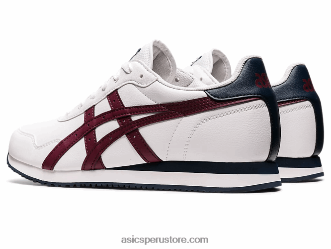 RPVB1072 blanco/rosa Asics corredor de tigre