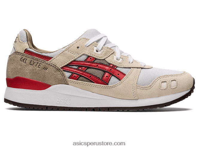RPVB1094 humo gris/alerta roja Asics gel-lyte iii og