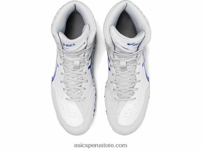 RPVB1096 blanco/azul lapislázuli Asics agresor 5