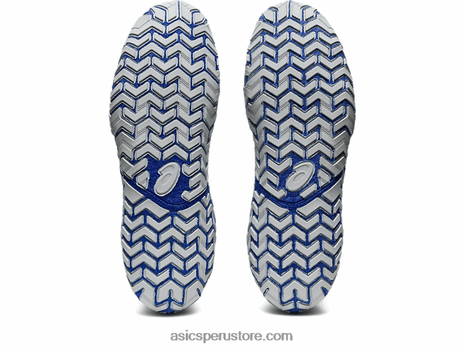 RPVB1096 blanco/azul lapislázuli Asics agresor 5