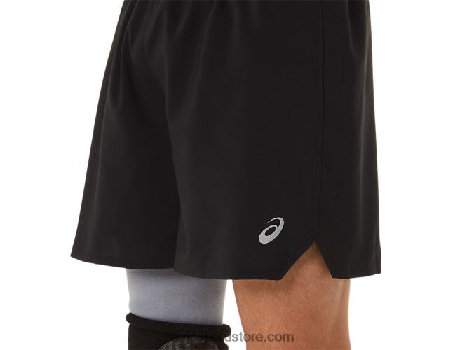 RPVB1104 rendimiento negro Asics carretera hombre 7in short