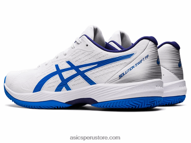 RPVB1107 blanco/azul eléctrico Asics solución de arcilla swift ff