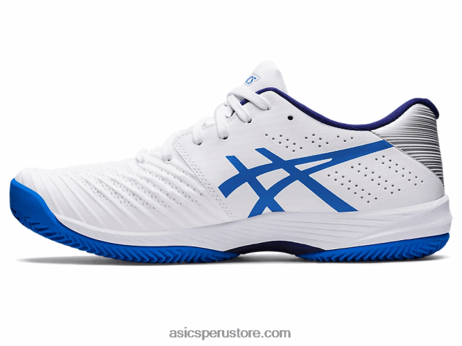 RPVB1107 blanco/azul eléctrico Asics solución de arcilla swift ff