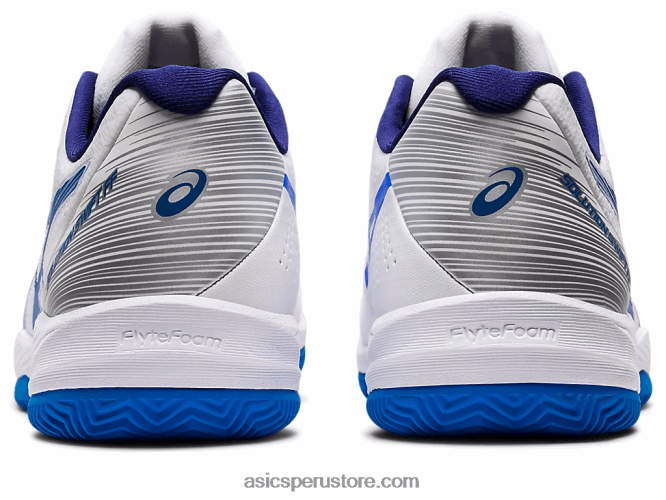 RPVB1107 blanco/azul eléctrico Asics solución de arcilla swift ff