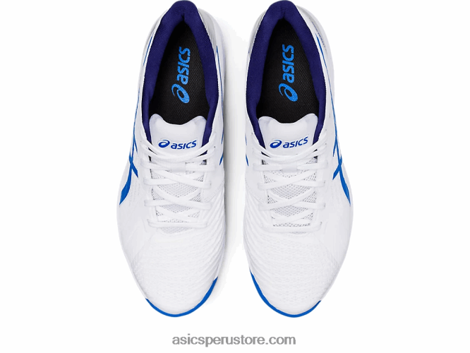 RPVB1107 blanco/azul eléctrico Asics solución de arcilla swift ff