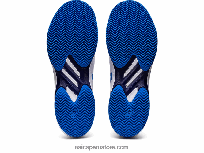 RPVB1107 blanco/azul eléctrico Asics solución de arcilla swift ff
