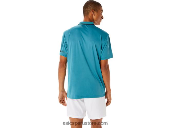 RPVB1117 pino brumoso Asics polo de hombre
