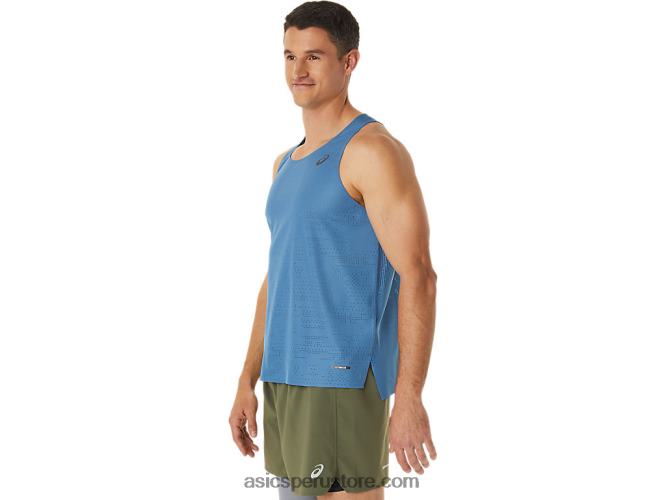 RPVB1128 azur Asics camiseta ventilada actibreeze para hombre