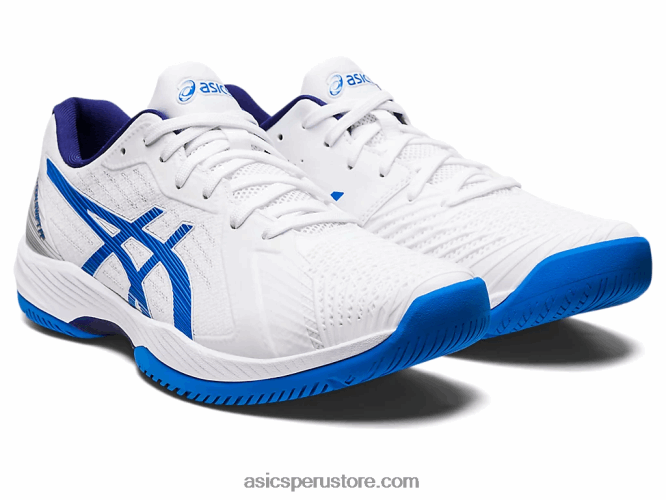 RPVB1130 blanco/azul eléctrico Asics solución rápida ff
