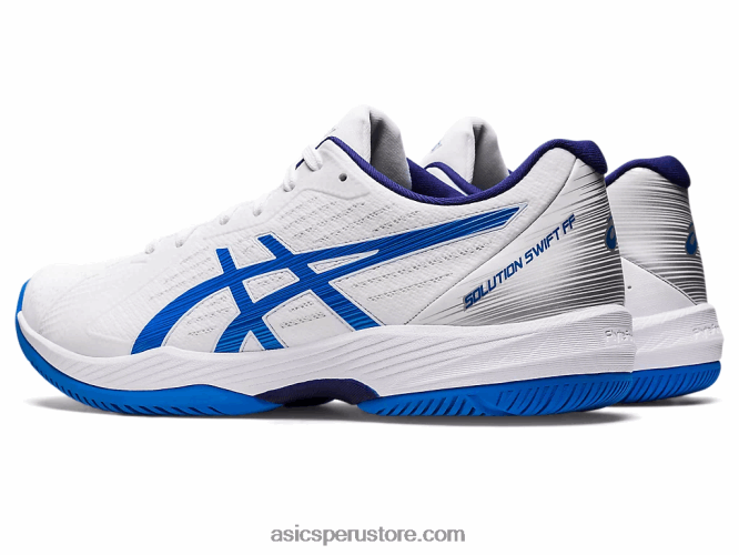 RPVB1130 blanco/azul eléctrico Asics solución rápida ff