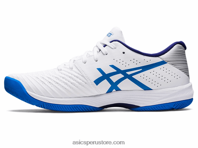 RPVB1130 blanco/azul eléctrico Asics solución rápida ff