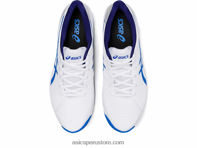 RPVB1130 blanco/azul eléctrico Asics solución rápida ff