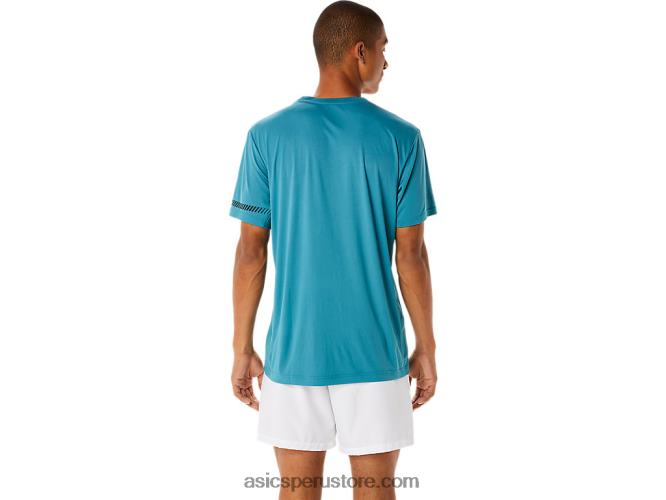 RPVB1138 pino brumoso Asics camiseta de manga corta para hombre