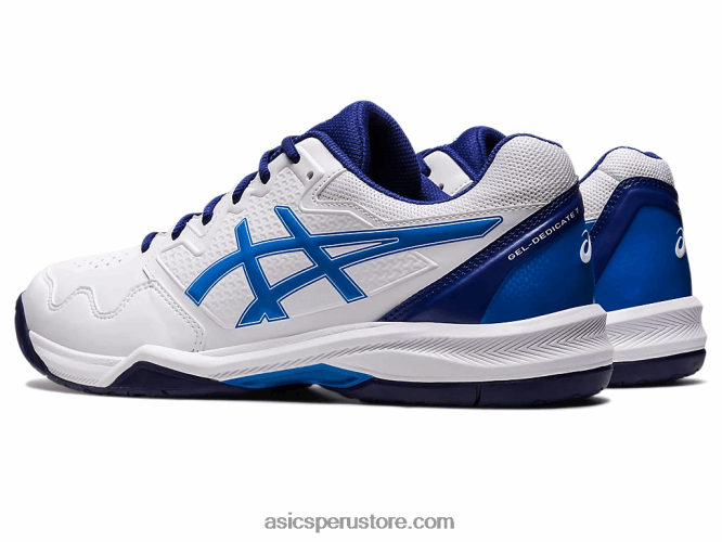 RPVB1148 blanco/azul eléctrico Asics gel dedicado 7