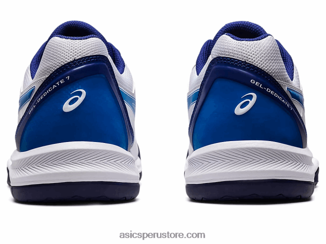RPVB1148 blanco/azul eléctrico Asics gel dedicado 7