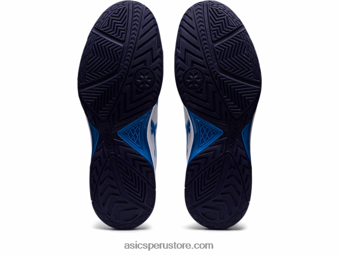 RPVB1148 blanco/azul eléctrico Asics gel dedicado 7