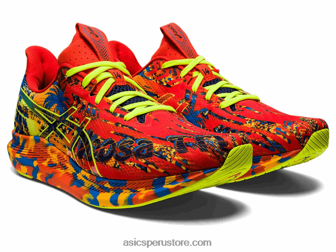 RPVB1155 tomate cherry/amarillo de seguridad Asics noosa tri 14