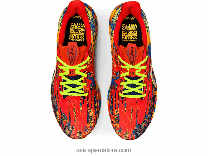 RPVB1155 tomate cherry/amarillo de seguridad Asics noosa tri 14
