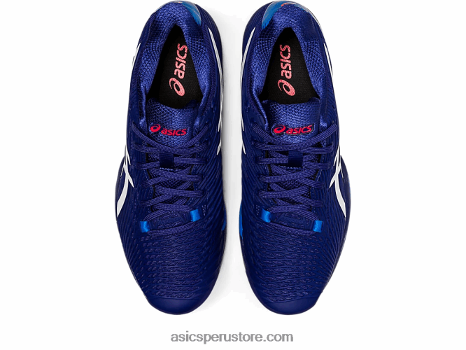 RPVB1156 buceo azul/blanco Asics solución velocidad ff 2 arcilla