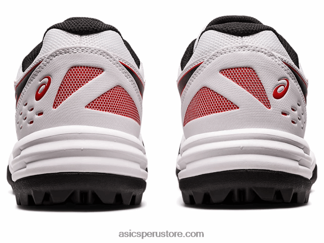 RPVB1196 blanco/rojo clásico Asics campo gel-letal