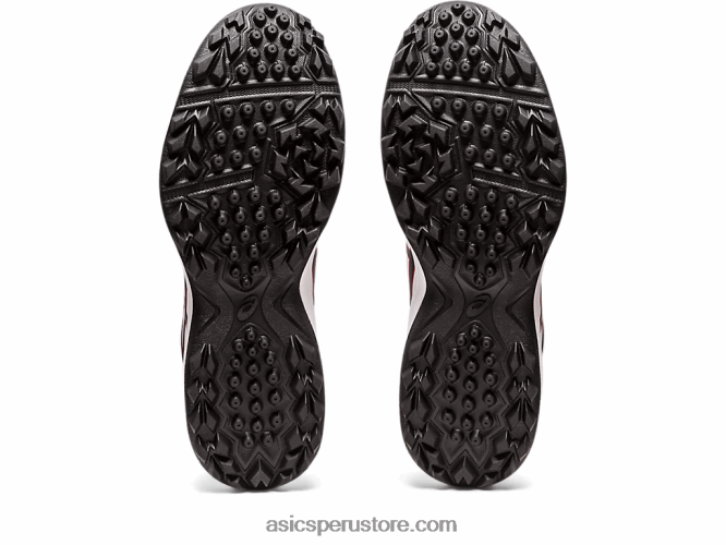 RPVB1196 blanco/rojo clásico Asics campo gel-letal