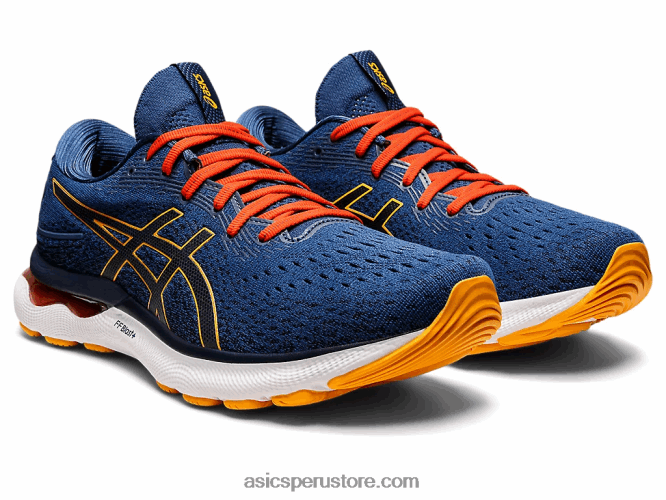 RPVB1197 azul medianoche/cítrico Asics gel-nimbus 24