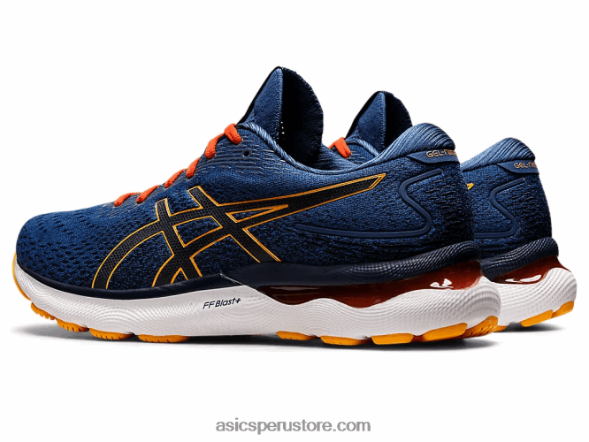 RPVB1197 azul medianoche/cítrico Asics gel-nimbus 24