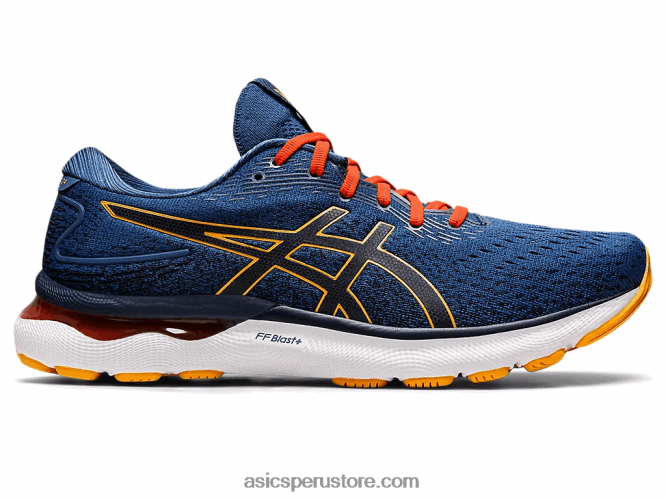 RPVB1197 azul medianoche/cítrico Asics gel-nimbus 24