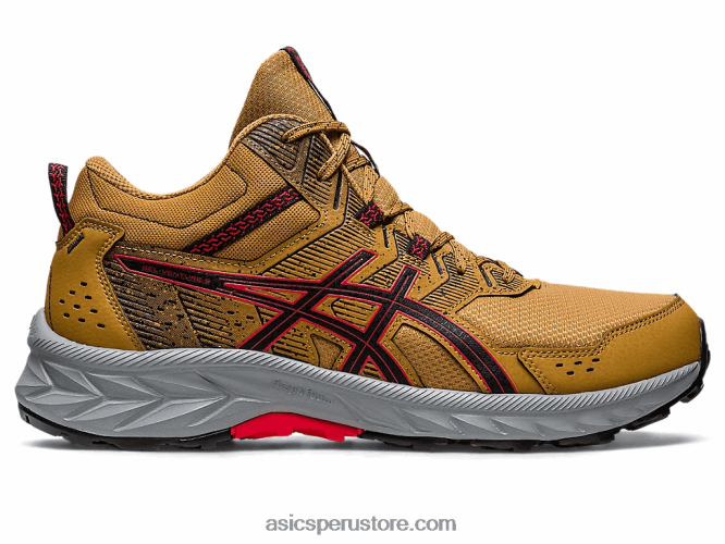 RPVB121 bronceado presidio/rojo eléctrico Asics gel-venture 9 mt