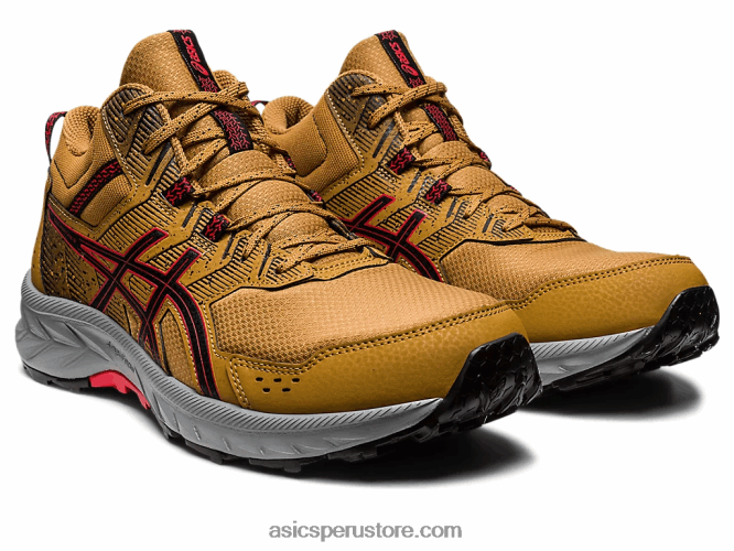 RPVB121 bronceado presidio/rojo eléctrico Asics gel-venture 9 mt