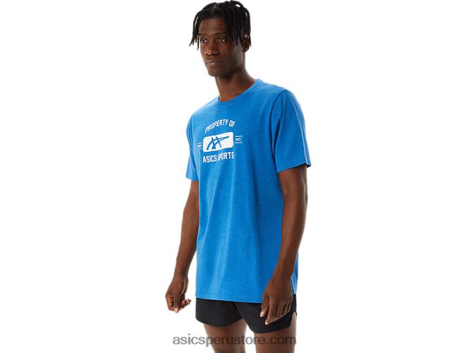 RPVB1231 lago drive brezo Asics propiedad de manga corta de camiseta deportiva