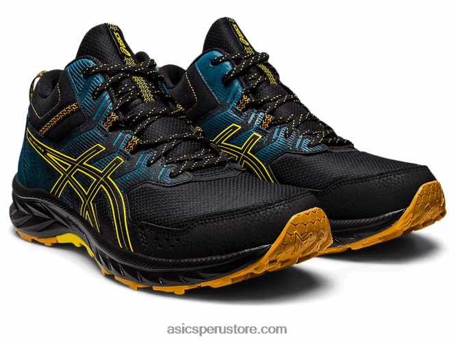 RPVB125 negro/amarillo dorado Asics gel-venture 9 mt