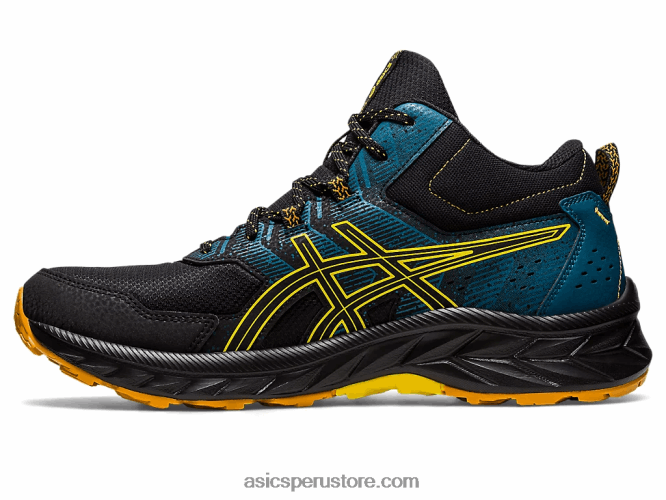 RPVB125 negro/amarillo dorado Asics gel-venture 9 mt