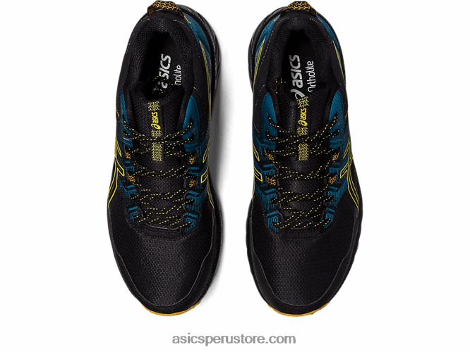 RPVB125 negro/amarillo dorado Asics gel-venture 9 mt