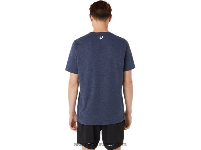 RPVB1257 brezo chaquetón Asics m espiral a estrellas y rayas