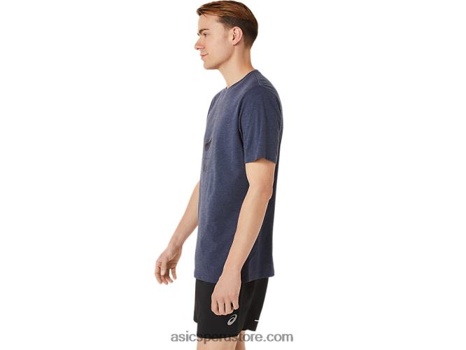 RPVB1263 brezo chaquetón Asics espiral una camiseta de pista y campo